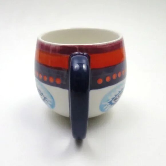 Anthropologie Unique Artsy Boho Mug - Picture 3 of 7